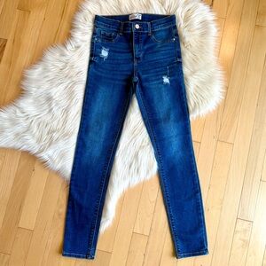 kids Jordache Distressed Blue Skinny Jeans